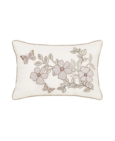 Royal Court Rosewood Boudoir Decorative Pillow, 13" x 21"
