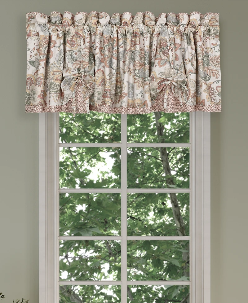 Royal Court Janessa Window Straight Valance, 17" x 72"