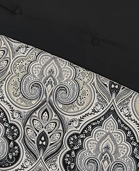 Royal Court Messina Damask 3-Pc. Comforter Set, Full/Queen