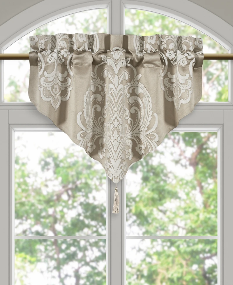 Royal Court Potenza Window Ascot Valance, 40" x 21"