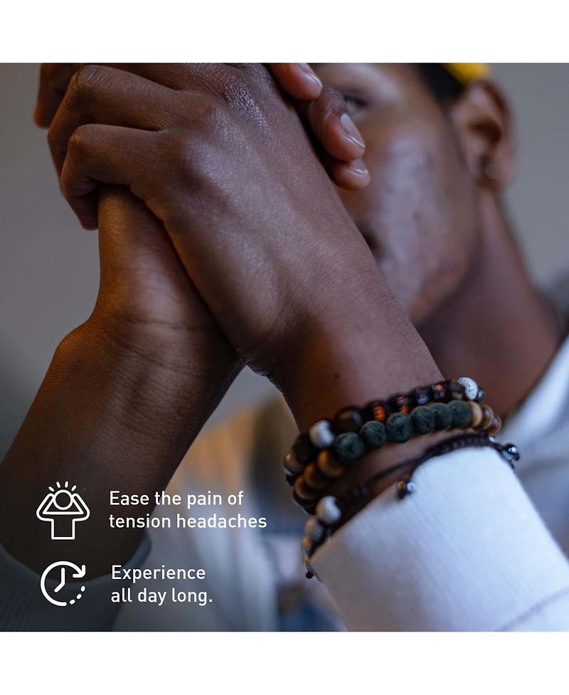 Pursonic Essential Oils Wellness Bundle – Includes Lava Stone Bracelet, 2-in-1 Usb Diffuser, and 6-Pack of 100% Pure Aromatherapy Oils