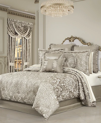 J Queen New York Brunello 4-Pc. Comforter Set