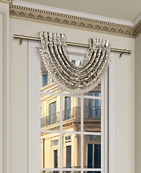 J Queen New York Brunello Window Waterfall Valance, 33" x 43"