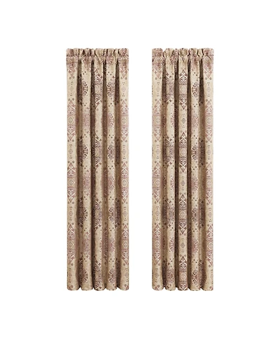 J Queen New York Weston Window Panel Pair