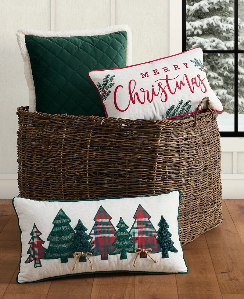 J Queen New York Heathered Pillow Boudoir Decorative Pillow