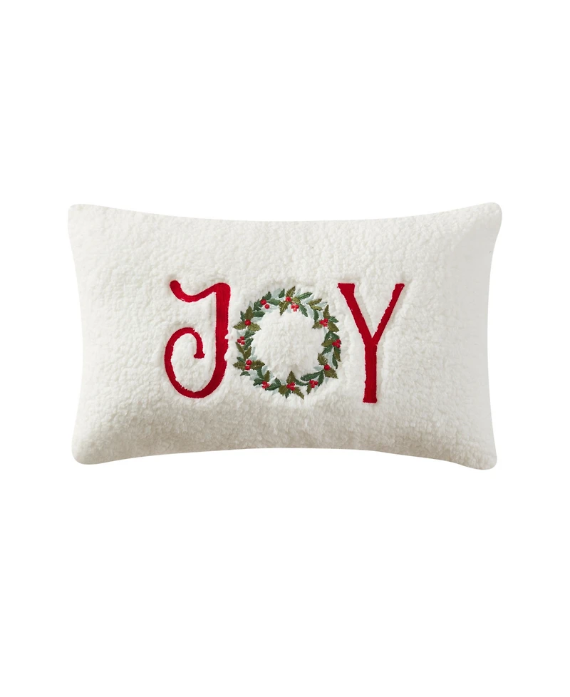 J Queen New York Joy Pillow Boudoir Decorative Pillow, 13" x 21"