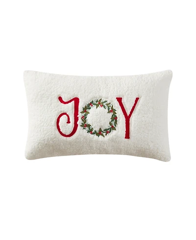 J Queen New York Joy Pillow Boudoir Decorative Pillow, 13" x 21"