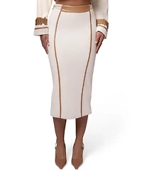 Jluxlabel Women's Jocelyn Contrast Skirt