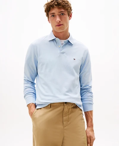 Tommy Hilfiger Men's 1985 Regular-Fit Long-Sleeve Polo Shirt