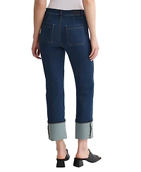 Jones New York Women's Straight Cuff Denim Jeans