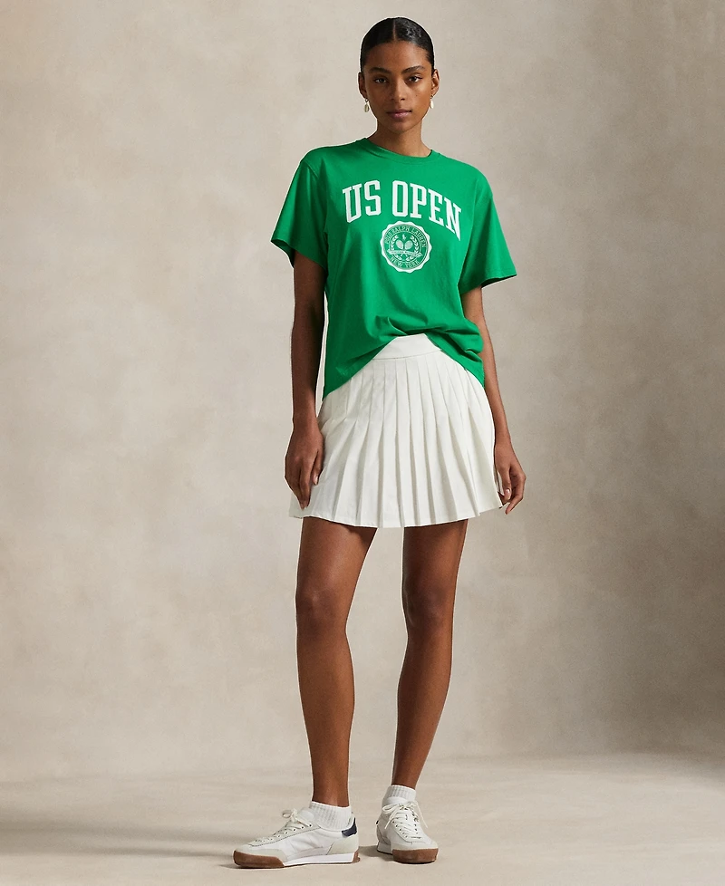 Polo Ralph Lauren Women's Us Open Crest Logo Jersey T-Shirt