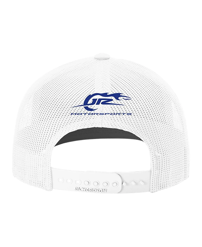 Jr Motorsports Official Team Apparel Men's White Ross Chastain Domestic Trucker Adjustable Hat