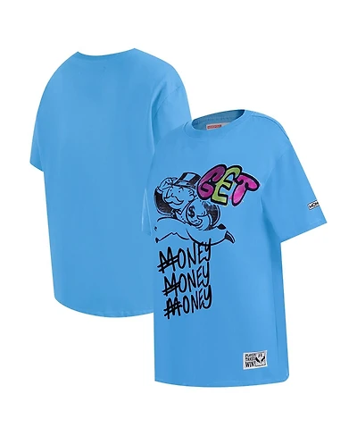 Freeze Max Women's Blue Monopoly Boyfriend T-Shirt