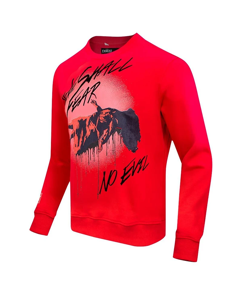 Freeze Max Men's Red The Exorcist We Shall Fear Pullover Sweatshirt