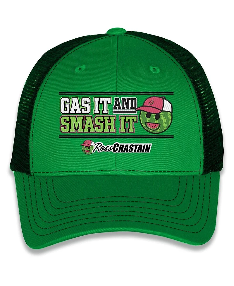 Trackhouse Racing Team Collection Men's Green Ross Chastain Gas It or Smash It Melon Man Hat