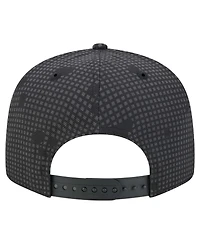 New Era Men's Black Jacksonville Jaguars Midnight Ink Pop Outline 9FIFTY Snapback Hat