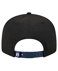New Era Men's Black Detroit Tigers Splatter 9FIFTY Snapback Hat