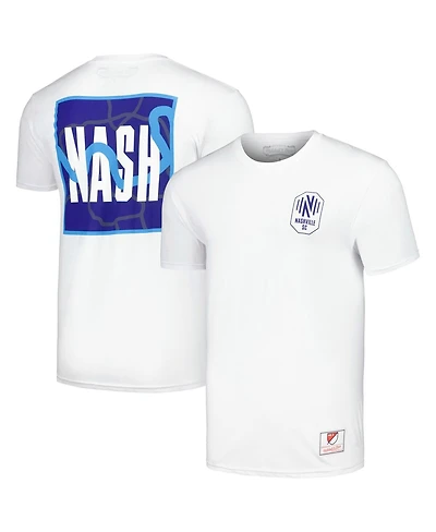 Mitchell & Ness Men's White Nashville Sc 2024 Jersey Hook 615 T-Shirt