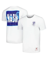 Mitchell & Ness Men's White Nashville Sc 2024 Jersey Hook 615 T-Shirt