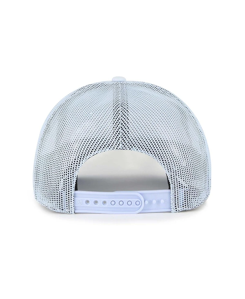 '47 Brand Men's Light Blue Milwaukee Brewers Foundation Script Hitch Adjustable Trucker Hat