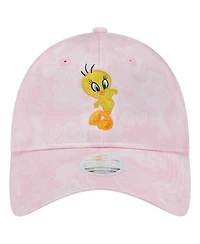 New Era Women's Light Pink Looney Tunes 9TWENTY Tweety Bird Adjustable Hat