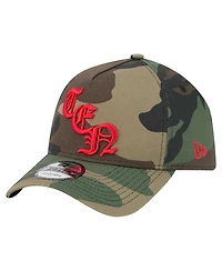 New Era Men's Camo Tennessee Titans Mystic Camo A-Frame 9FORTY Adjustable Hat