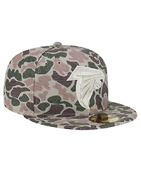 New Era Men's Atlanta Falcons Geo Camo 59FIFTY Fitted Hat
