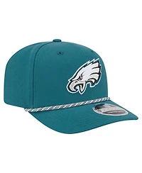 New Era Men's Midnight Green Philadelphia Eagles Gameday Multi Rope 9SEVENTY Stretch-Snap Hat