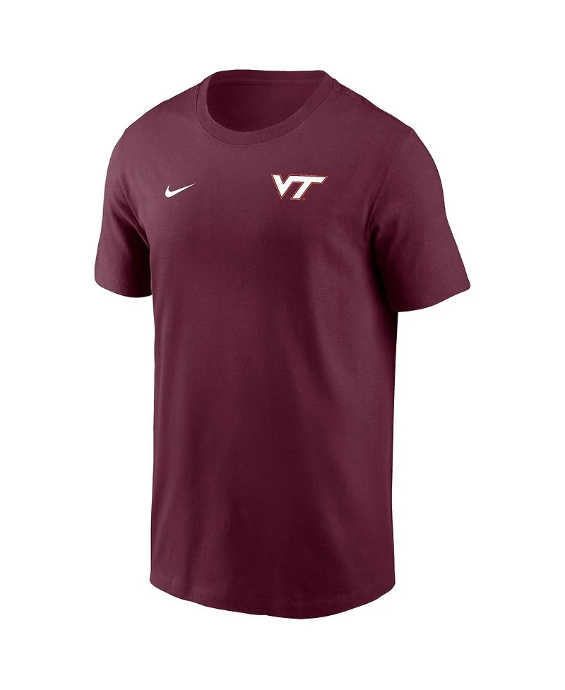 Nike Men's Maroon Virginia Tech Hokies 2025 Sideline Legend Performance T-Shirt