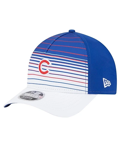 New Era Men's Royal Chicago Cubs Gradient 9FORTY M-Crown Adjustable Hat