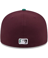 New Era Men's Maroon Hudson Valley Renegades Theme Nights 59FIFTY Fitted Hat