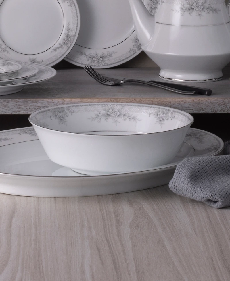 Noritake Sweet Leilani Large Round Vegetable 40 Oz.