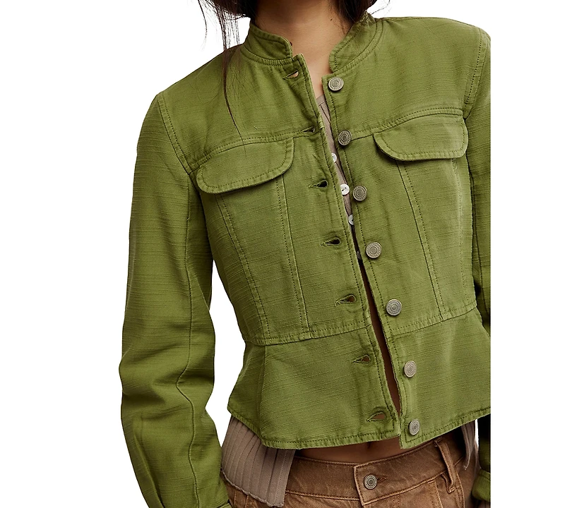Free People Women's Jocelyn Cotton Jacket