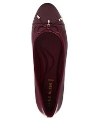 Anne Klein Women's Luci Cap Toe Ballet Flats