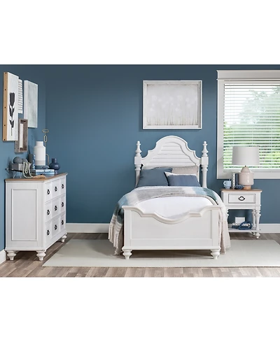 Mandeville 3 Pc. Twin Set (Bed, Small Dresser & Open Nightstand), Created for Macy's.