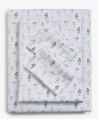 Last Act Arch Studio Printed Cotton Sateen Sheet Set Exclusively For Macys
