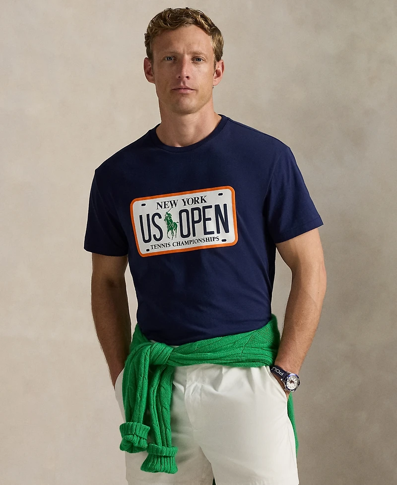 Polo Ralph Lauren Unisex Us Open Classic-Fit Jersey T-Shirt