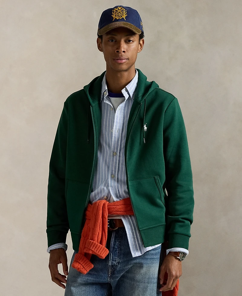 Polo Ralph Lauren Men's Double-Knit Full-Zip Hoodie