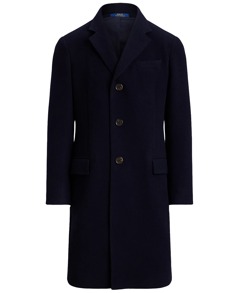 Polo Ralph Lauren Men's Tailored Melton Topcoat