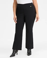 I.n.c. International Concepts Plus Mid-Rise Bootcut Pants, Macy's Exclusive