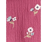 Carter's Baby Girls Embroidered Floral Bodysuit Dress