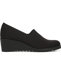LifeStride Women's Ziva Round Toe Wedge Loafers