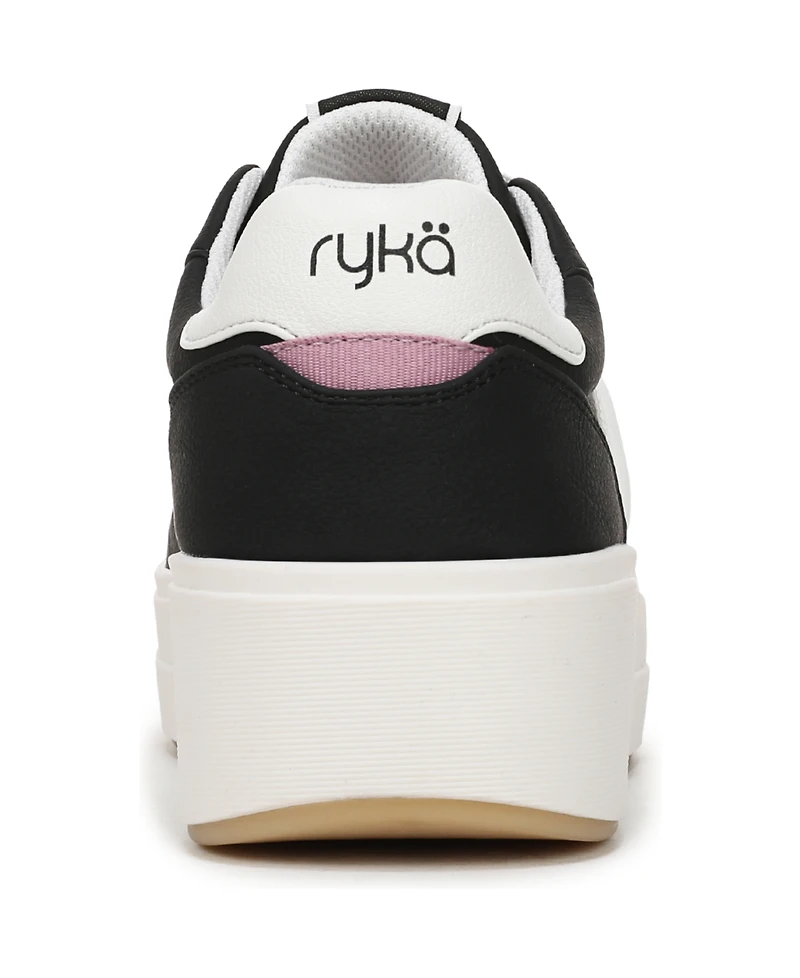 Ryka Women's Viv Max Lace Up Platform Sneakers