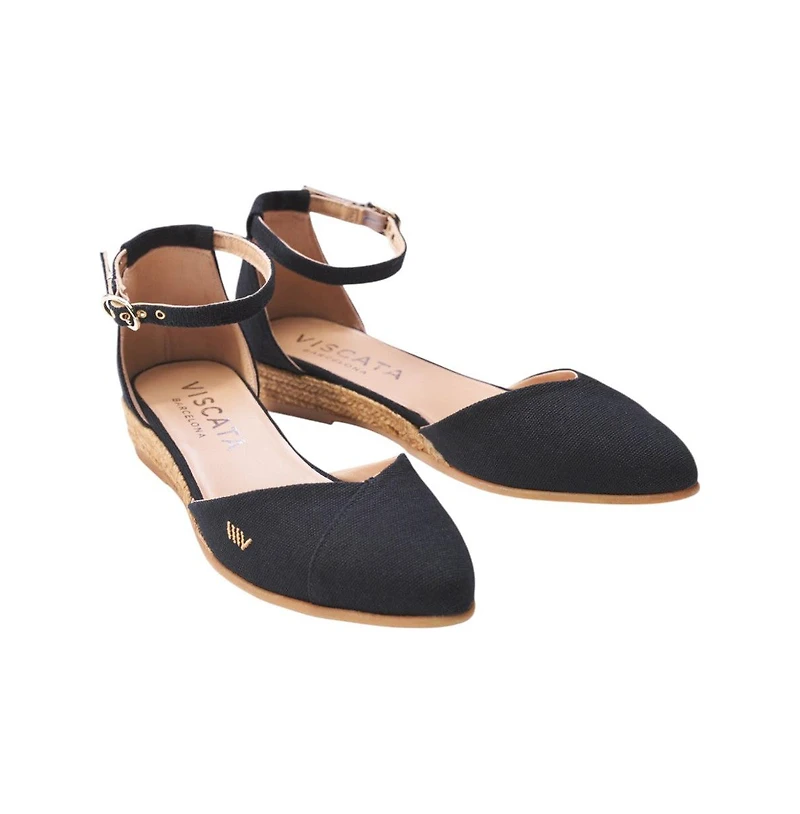 Montroig Canvas Espadrille Flats