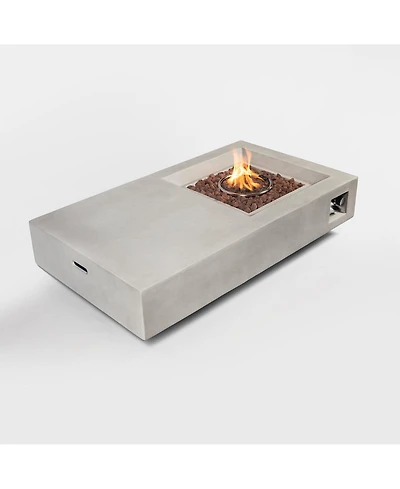Flynama Concrete Fire Pit Table