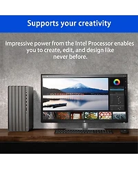 Hp Envy Premium Tower Desktop Intel Core i7 14700 8GB Ram Nvidia GeForce Rtx 3050 512GB Ssd Storage Windows 11 Home - Black