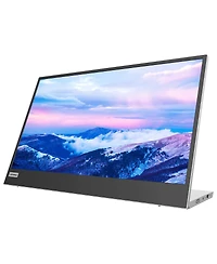 Lenovo L15 15.6" 16:9 Full Hd Portable Usb-c Ips Wled Lcd Monitor, Raven Black
