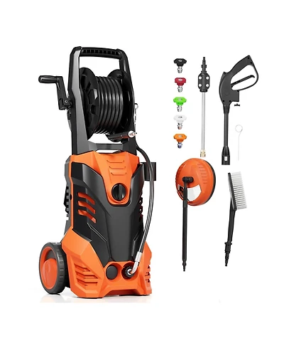 Sugift 4000 Psi 2.8 Gpm Cold Water Corded Pressure Washer with 4 Quick-Connect Nozzles