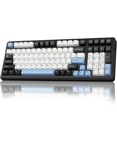 Risokeys Wireless Mechanical Keyboardtri Mode Bt5.0 2.4ghz Usb C Hot Swappable Custom Keyboardgasket Structurergb Backlit Gaming Keyboards For Pc Tablet