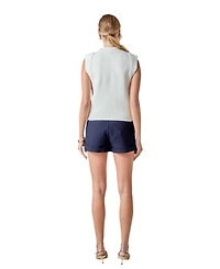 endless rose Women's Button-Up Sweater Vest